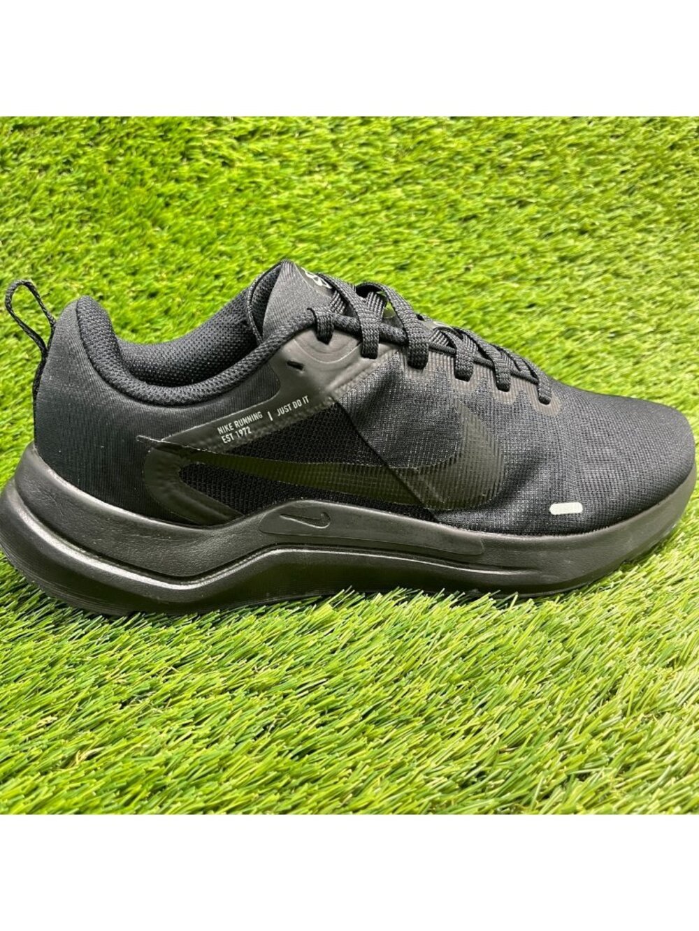 Nike Downshifter 12 Womens Size 11.5 All Black Athletic Running Shoes Sneakers